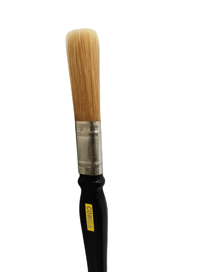Conica 12mm (1/2 inch) Paint Brush, Imported Bristle Paint Brush for All Types of Paints Such as Oil Tempera Watercolor etc. - Image 5
